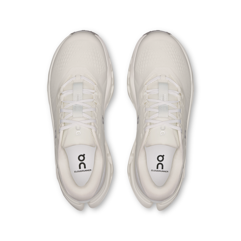 On Women Cloudrunner 3 Wide - White / Ivory