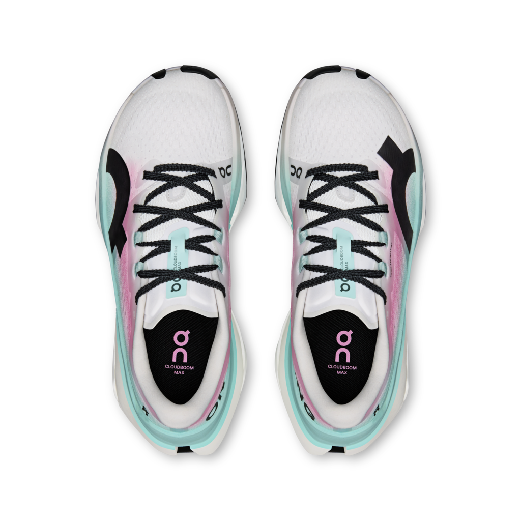 Buy On Women Cloudboom Max - White / Celeste for running in Singapore - Running Lab SG