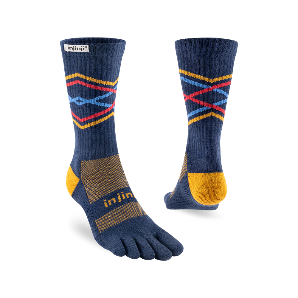 Buy Injinji Trail Midweight Crew Coolmax - Denim for running in Singapore - Running Lab SG