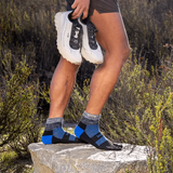 Buy Injinji Trail Midweight Mini-Crew Coolmax - Storm for running in Singapore - Running Lab SG