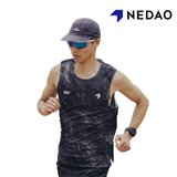 Nedao Men QiFlow Sleeveless Shirt 3.0 Rockyroad - Rock Grey