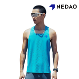 Nedao Men QiFlow Racing Singlet 5.0 - Lake Blue