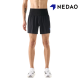 Nedao Men PowerPouch Lite Running Shorts 4" - Black