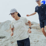 Nedao Women QiFlow Running T-Shirt Rockyroad - Cloudwhite