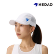 Buy NEDAO Unisex Breezeflex Soft Brim Cap - White for running in Singapore - Running Lab SG