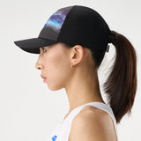 Nedao Unisex Breezeflex Soft Brim Cap Vortex - Black
