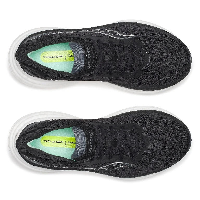 Saucony Men Triumph 24 Wide - Black / Silver