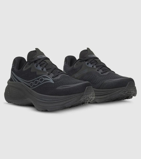 Buy Saucony Men Hurricane 26 Wide - Triple Black for running in Singapore - Running Lab SG