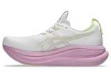 Buy ASICS Women Gel-Nimbus 28 Wide - White / Hazy Lilac for running in Singapore - Running Lab SG