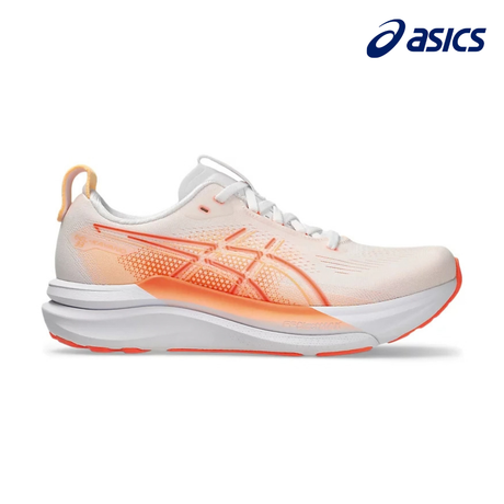 Buy ASICS Women Gel-Kayano 33 - White / Vivid Coral for running in Singapore - Running Lab SG