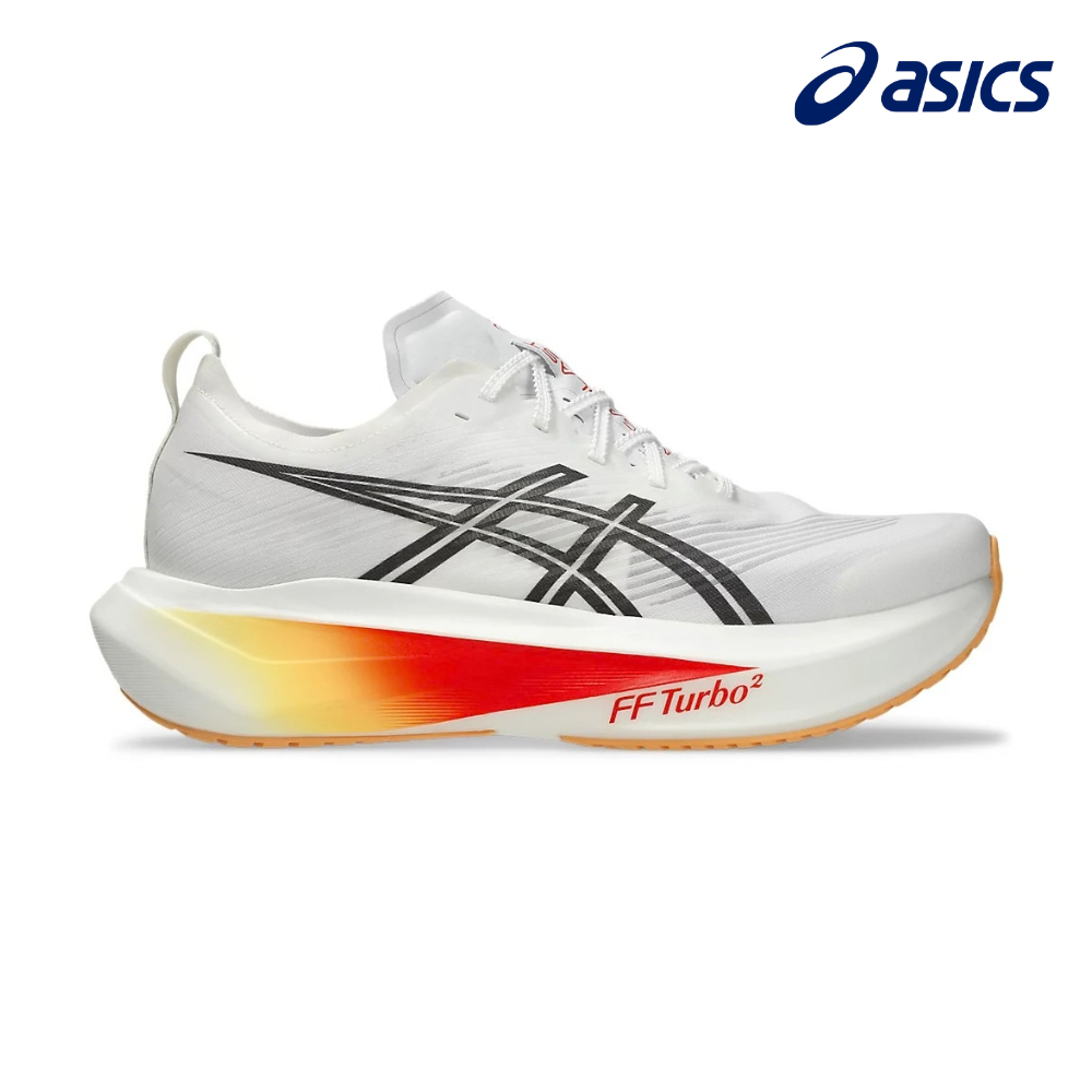 Buy ASICS Unisex Megablast - White / Orange Glow for running in Singapore - Running Lab SG