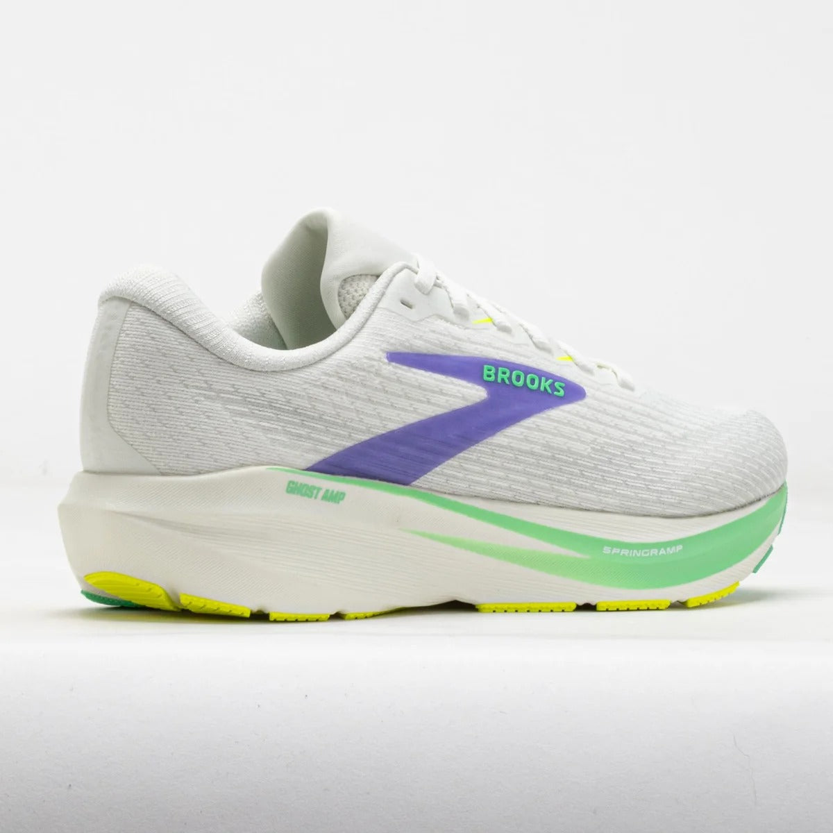 Buy Brooks Women Ghost Amp Wide - Grey / Grey / Paradise Green for running in Singapore - Running Lab SG