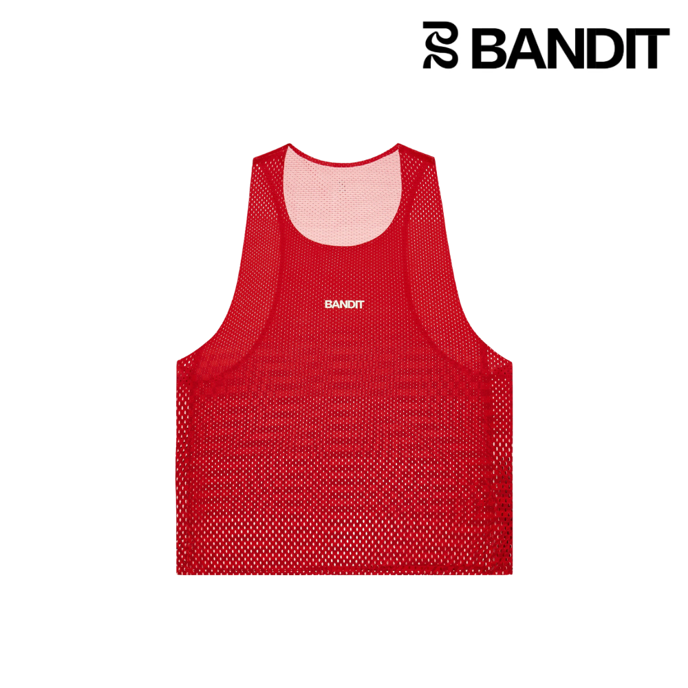 Buy Bandit Men Shredder Engineered Mesh Tank - Oxide Red for running in Singapore - Running Lab SG