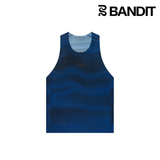 Buy Bandit Men Coolgrid Training Singlet With Flopack - Bauhaus Blue for running in Singapore - Running Lab SG