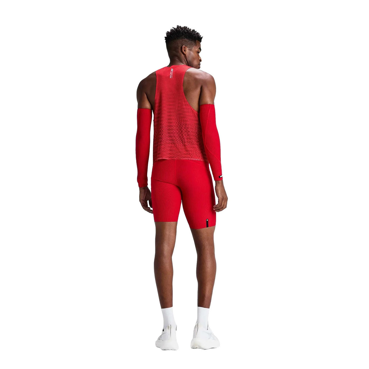 Buy Bandit Men Shredder Engineered Mesh Tank - Oxide Red for running in Singapore - Running Lab SG