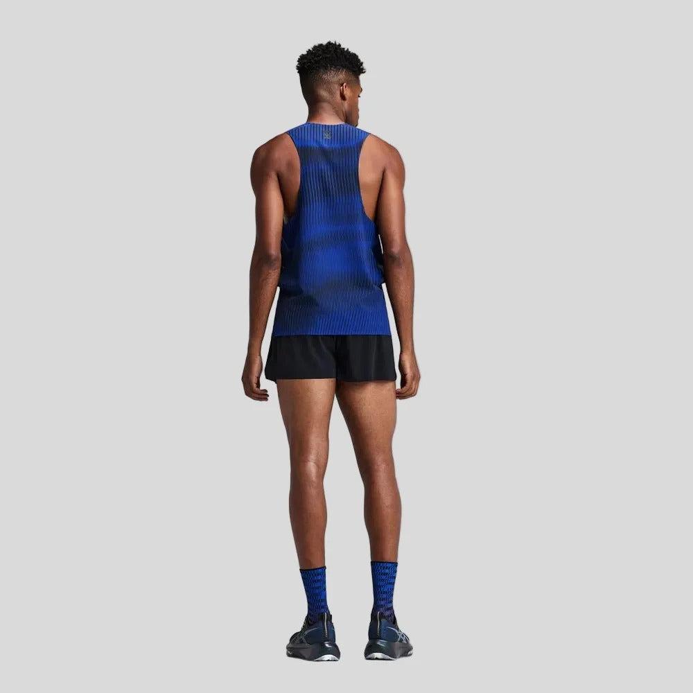 Buy Bandit Men Coolgrid Training Singlet With Flopack - Bauhaus Blue for running in Singapore - Running Lab SG