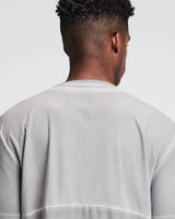 Buy Bandit Men Friosoft Perforated Box Tee - Concrete Taupe for running in Singapore - Running Lab SG