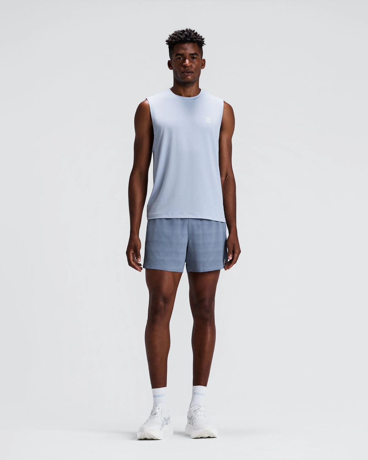 Buy Bandit Men Micromesh Run Tank - Pavilion Blue for running in Singapore - Running Lab SG