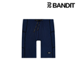 Buy Bandit Men Striped Cadence Half Tights - Black / Bauhaus Blue for running in Singapore - Running Lab SG