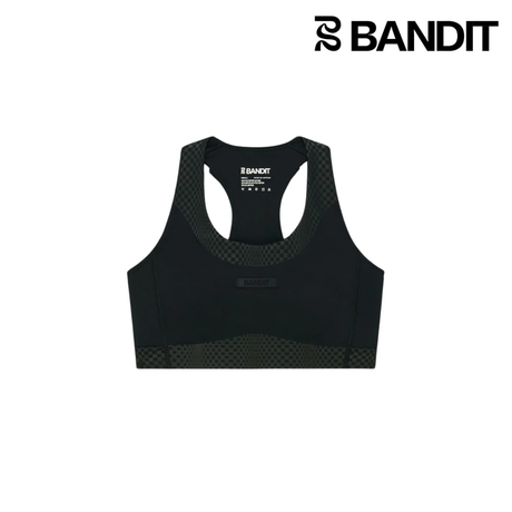 Buy Bandit Women Stamina-V Threshold Run Bra - Black for running in Singapore - Running Lab SG