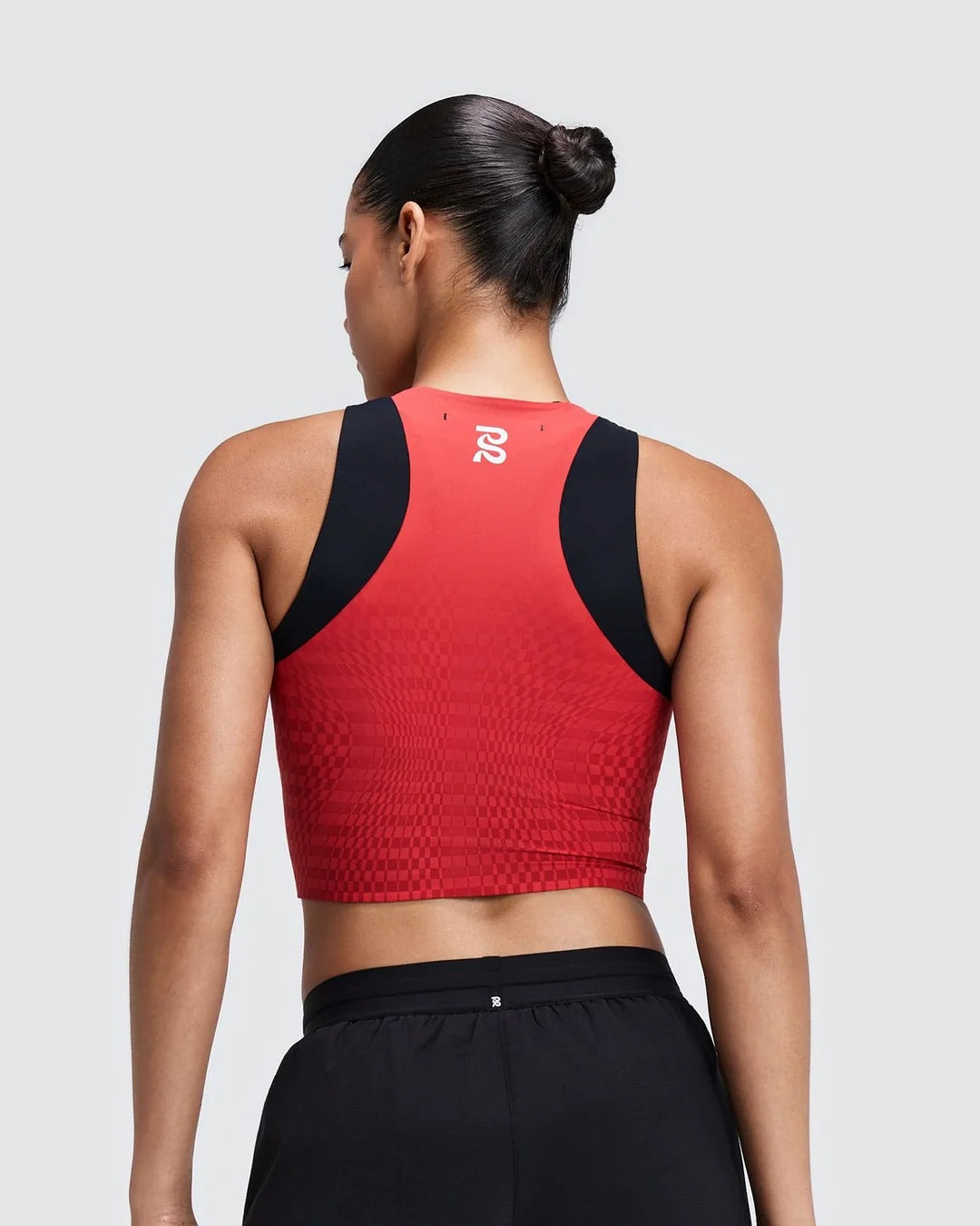 Buy Bandit Women Adapto 2-Way Zip Race Crop - Oxide Red for running in Singapore - Running Lab SG