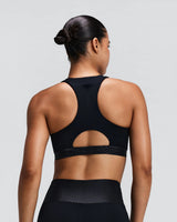 Buy Bandit Women Stamina-V Threshold Run Bra - Black for running in Singapore - Running Lab SG
