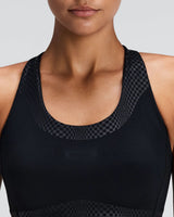 Buy Bandit Women Stamina-V Threshold Run Bra - Black for running in Singapore - Running Lab SG