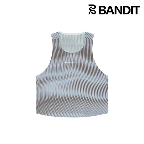 Buy Bandit Women Coolgrid Race Singlet - Pavilion Blue for running in Singapore - Running Lab SG