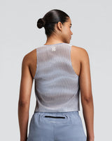 Buy Bandit Women Coolgrid Race Singlet - Pavilion Blue for running in Singapore - Running Lab SG