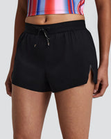 Buy Bandit Women Ripspeed 3" Split Shorts - Black for running in Singapore - Running Lab SG