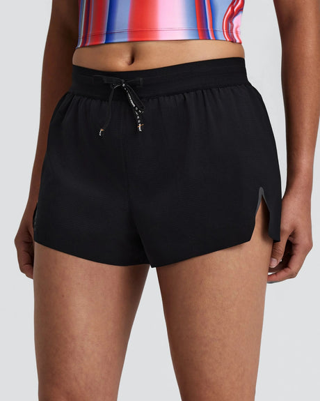 Bandit Women Ripspeed 3" Split Shorts - Black