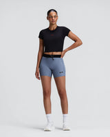 Buy Bandit Women Vituccia Cropped Performance Tee - Black for running in Singapore - Running Lab SG