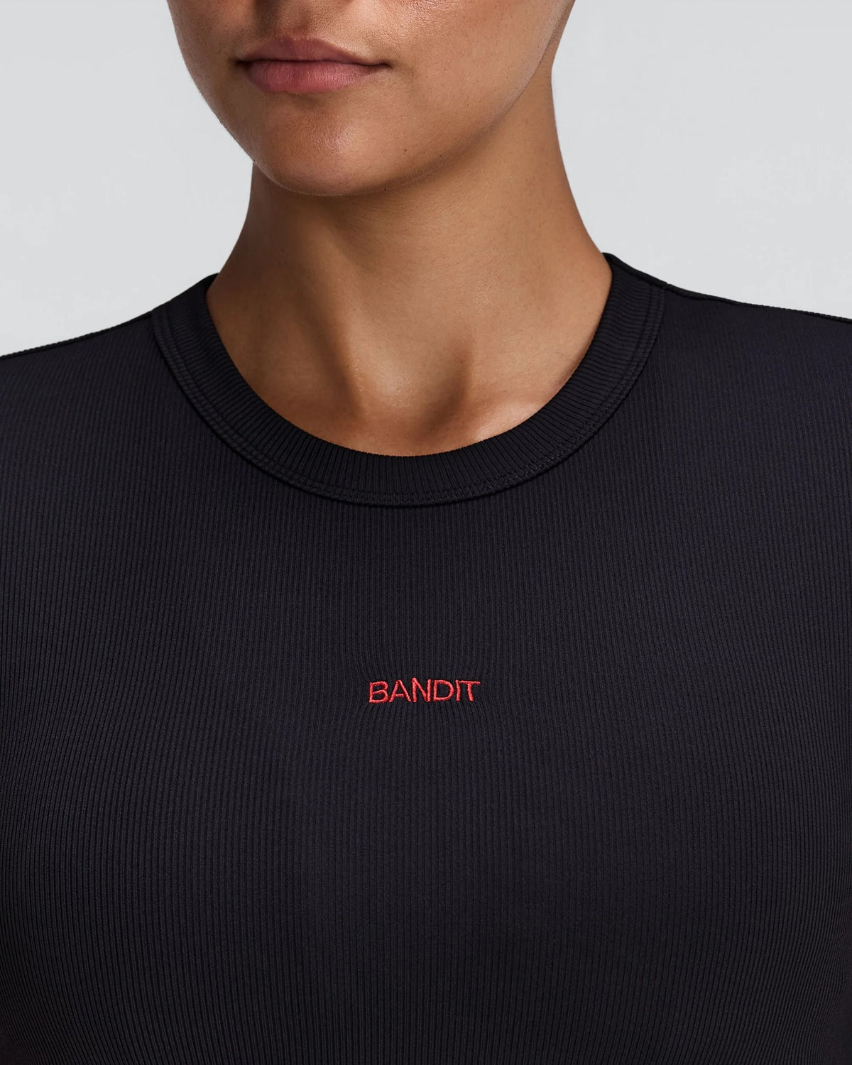Buy Bandit Women Vituccia Cropped Performance Tee - Black for running in Singapore - Running Lab SG