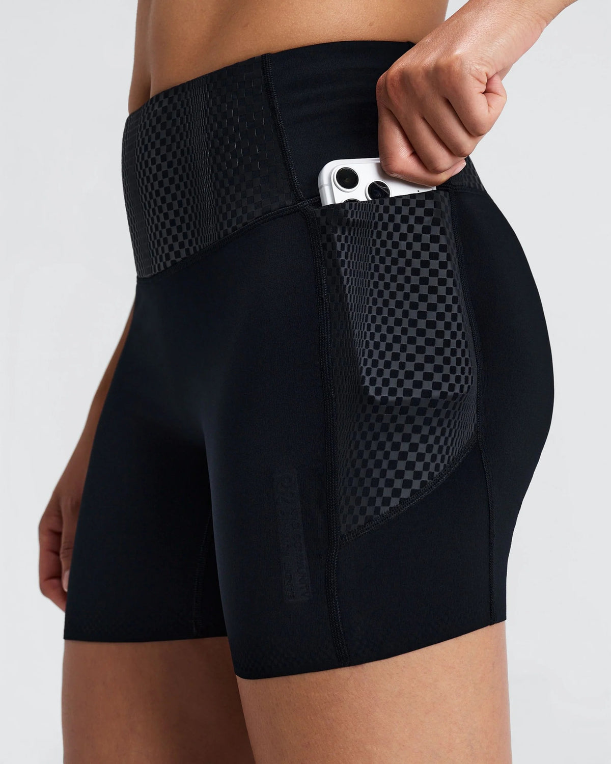 Buy Bandit Women Stamina-V Threshold 5" High Waist Compression Shorts - Black for running in Singapore - Running Lab SG
