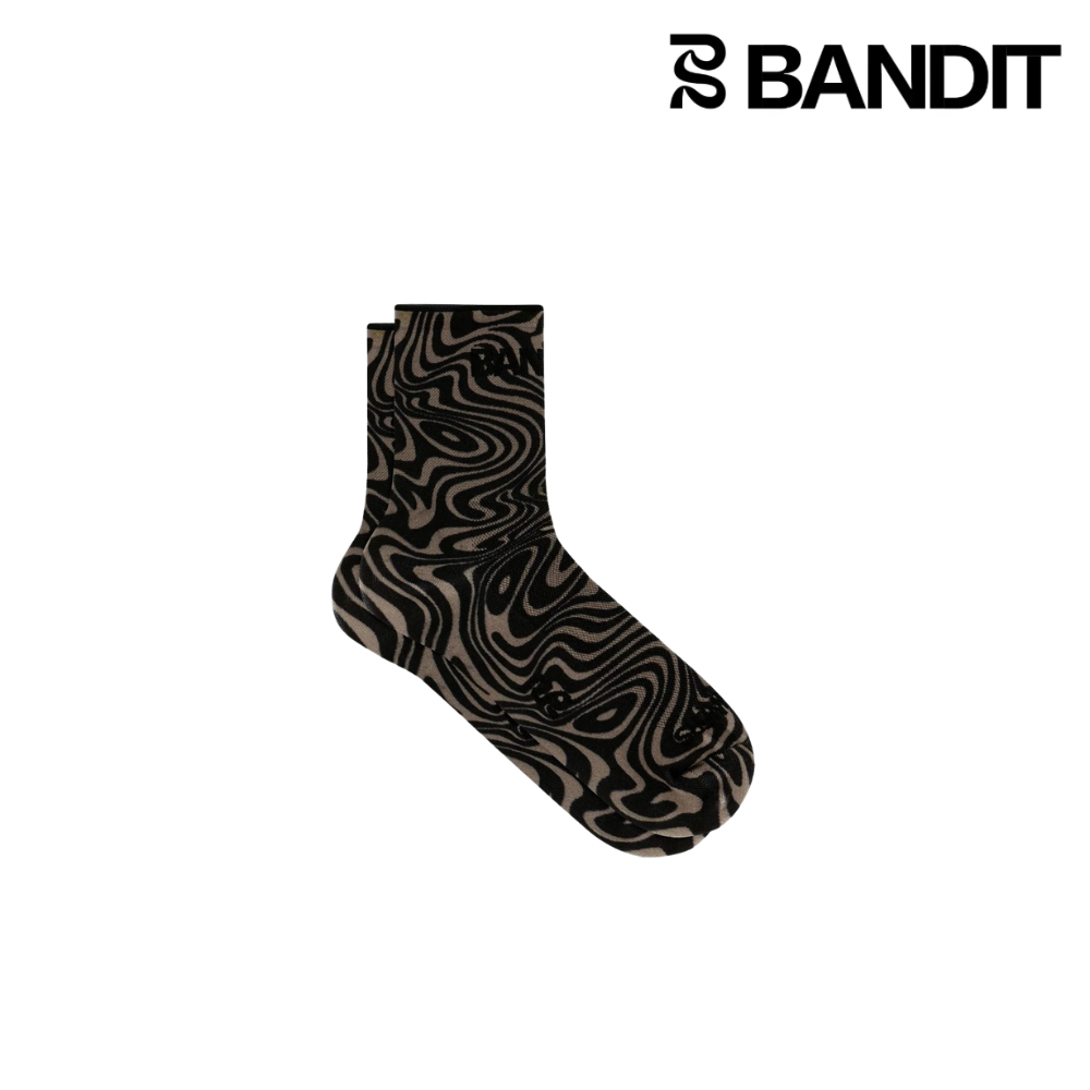 Buy Bandit Unisex Lite Run Quarter Sock (2 Pack) - Melted Marble for running in Singapore - Running Lab SG