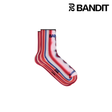 Buy Bandit Unisex Lite Run Quarter Sock (2 Pack) - Melted Stripe Gradient for running in Singapore - Running Lab SG