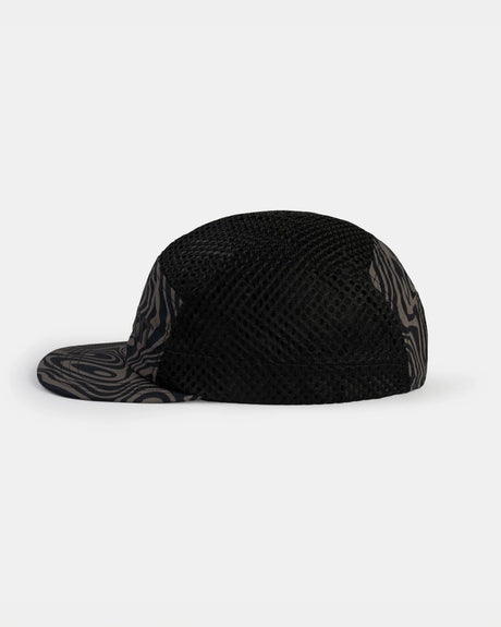 Bandit Unisex Mesh Run Hat - Cocoa / Black