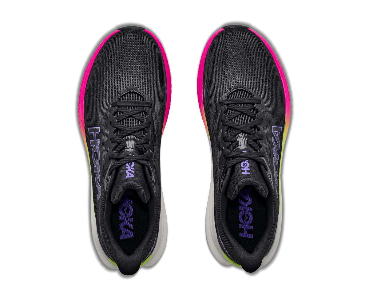 Buy HOKA Men Mach X 3 - Black / Neon Nebula for running in Singapore - Running Lab SG