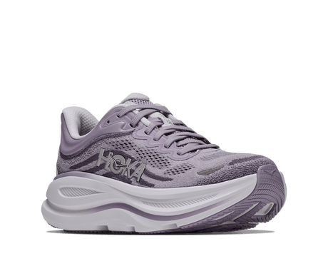 HOKA Women Bondi 9 Wide - Mellow Lilac / Purple Fog