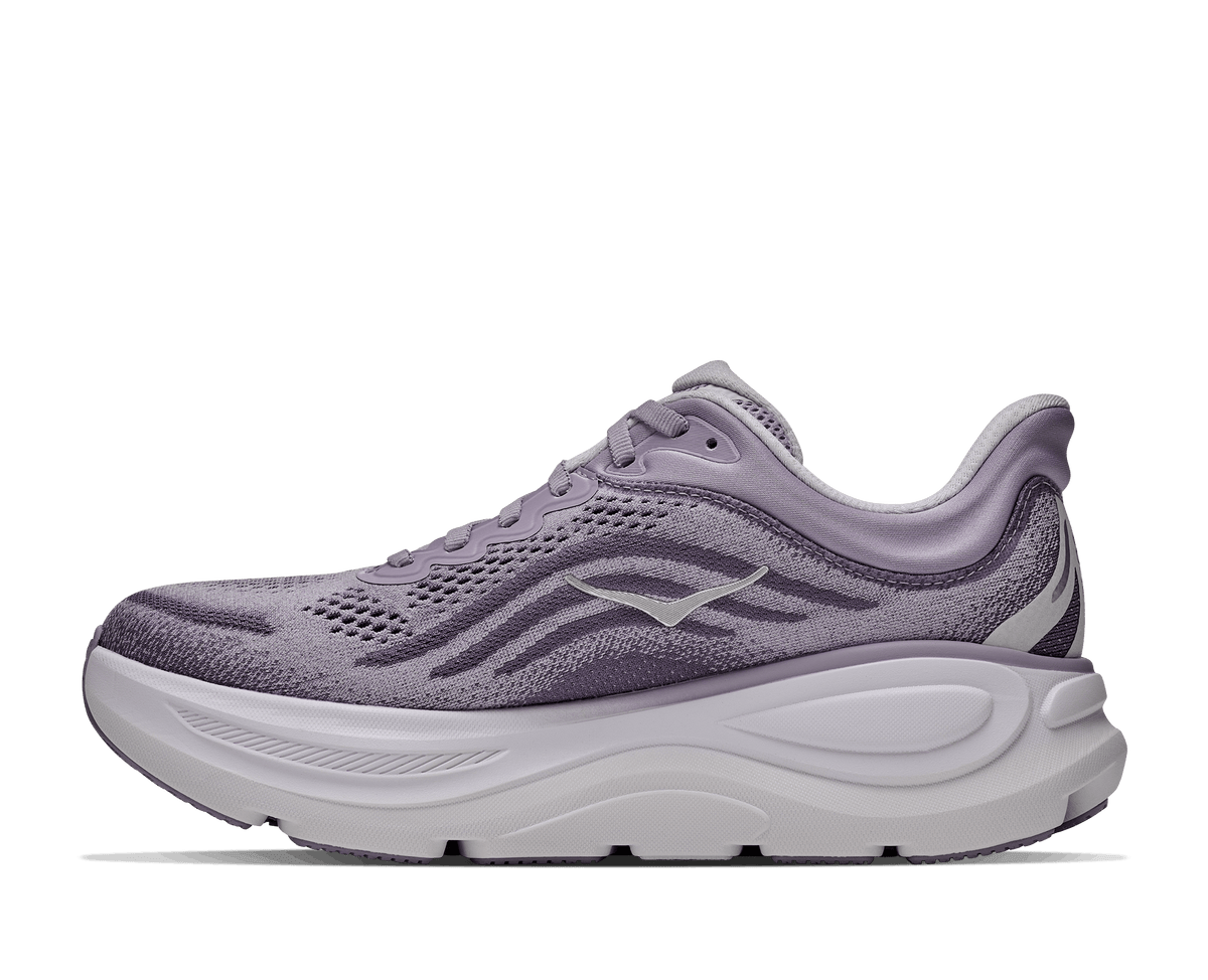 Buy HOKA Women Bondi 9 Wide - Mellow Lilac / Purple Fog for running in Singapore - Running Lab SG