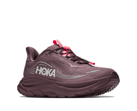 Buy HOKA Women Clifton 11 GTX Wide - Smoky Quartz / Deep Mauve for running in Singapore - Running Lab SG