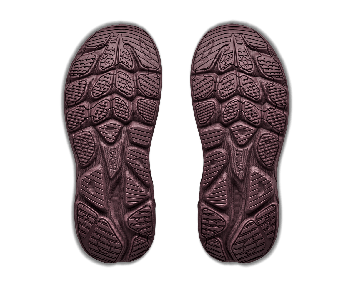 HOKA Women Clifton 11 GTX Wide - Smoky Quartz / Deep Mauve
