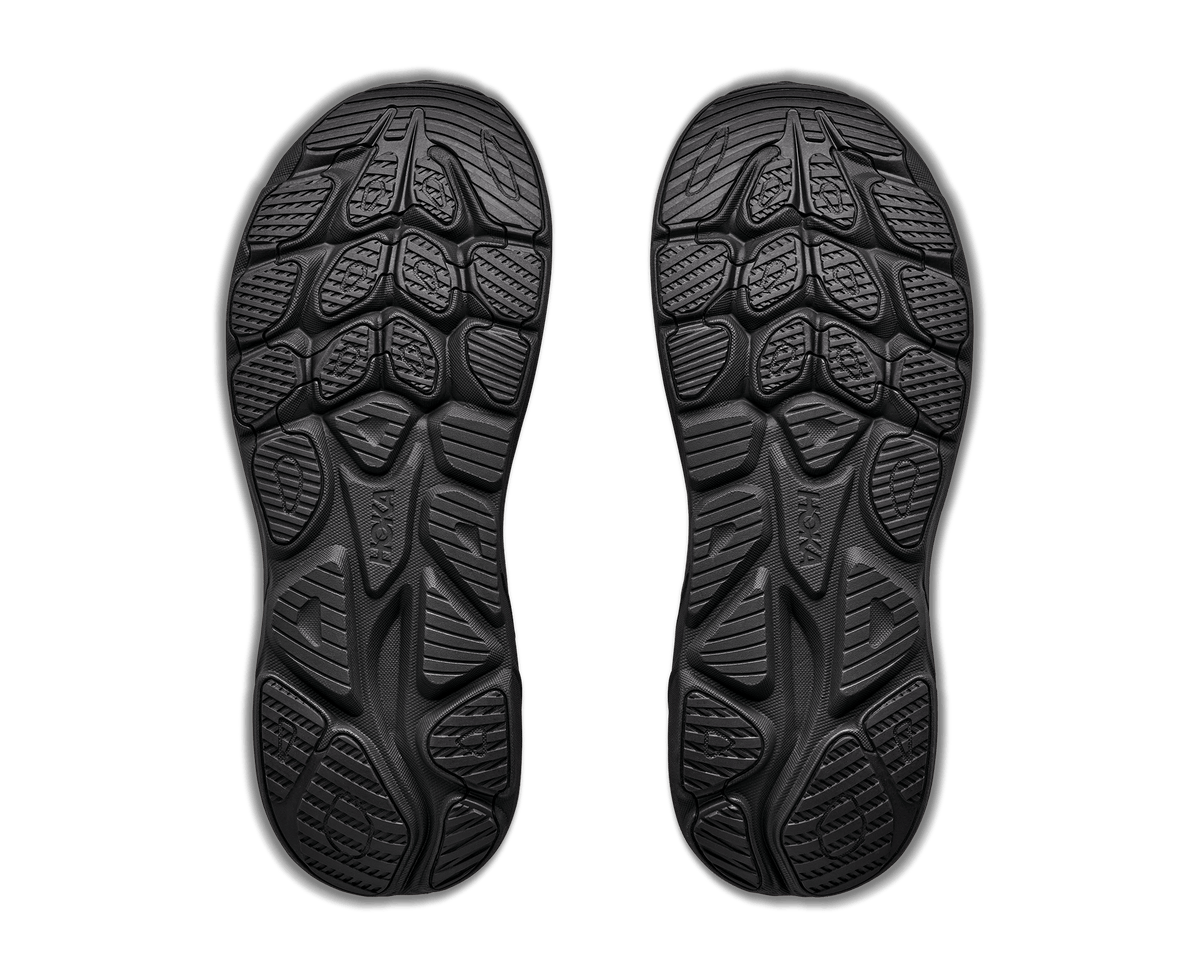HOKA Men Clifton 11 GTX Wide - Varsity Burgundy / Carbon Black