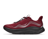 HOKA Men Clifton 11 GTX Wide - Varsity Burgundy / Carbon Black