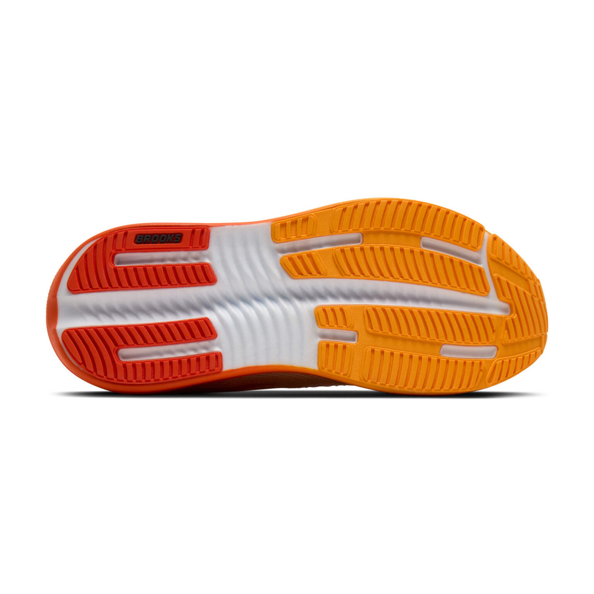 Buy Brooks Men Ghost Max 4 Wide - White / Orange / Red for running in Singapore - Running Lab SG
