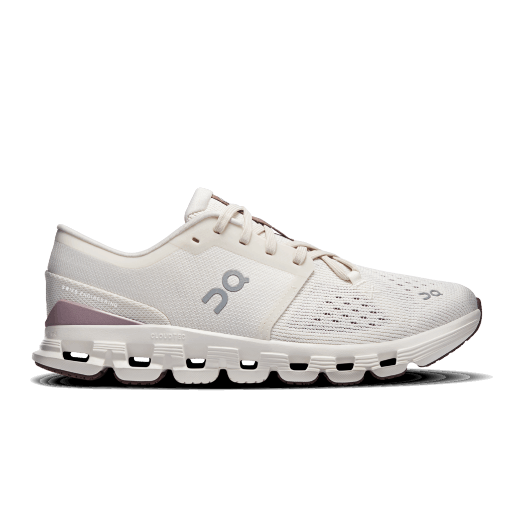 Buy On Women Cloud X 4 - Ivory / Heron for running in Singapore - Running Lab SG