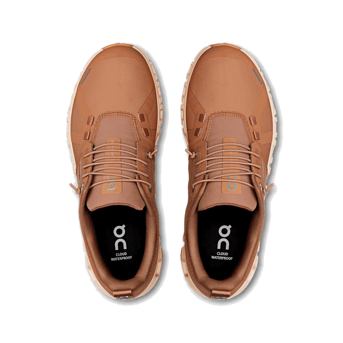 Buy On Women Cloud 6 Waterproof - Sandstone / Blonde for running in Singapore - Running Lab SG