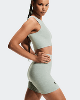 Buy On Women Studio Knit Shorts - Mineral / Heather for running in Singapore - Running Lab SG