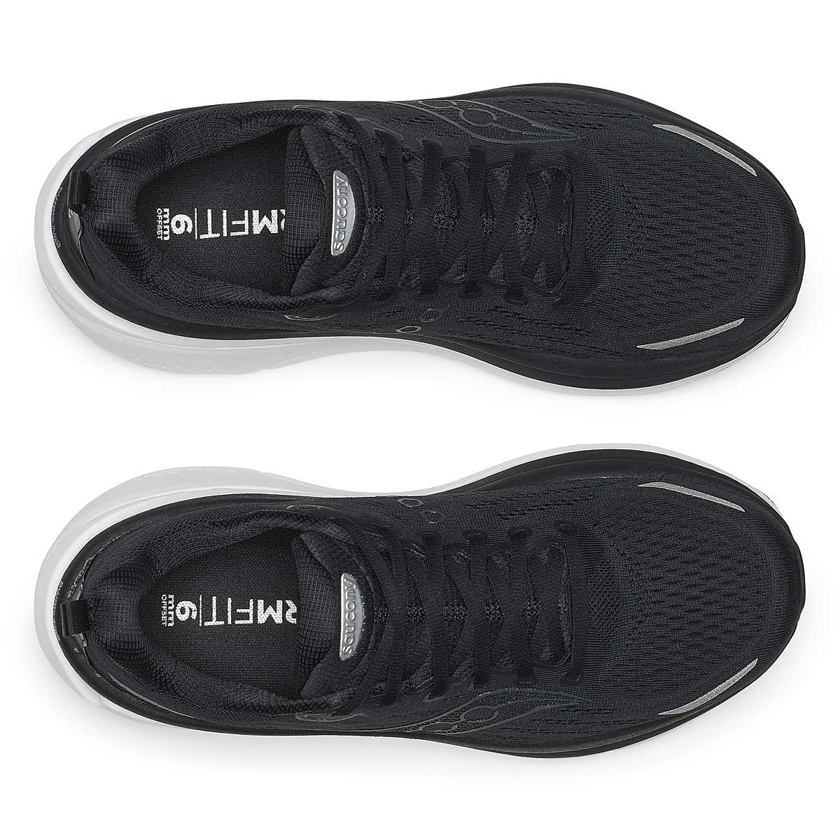 Buy Saucony Men Hurricane 25 Wide - Black / White for running in Singapore - Running Lab SG