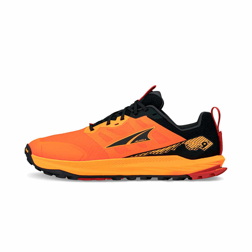 Altra Men Lone Peak 9+ - Orange / Black